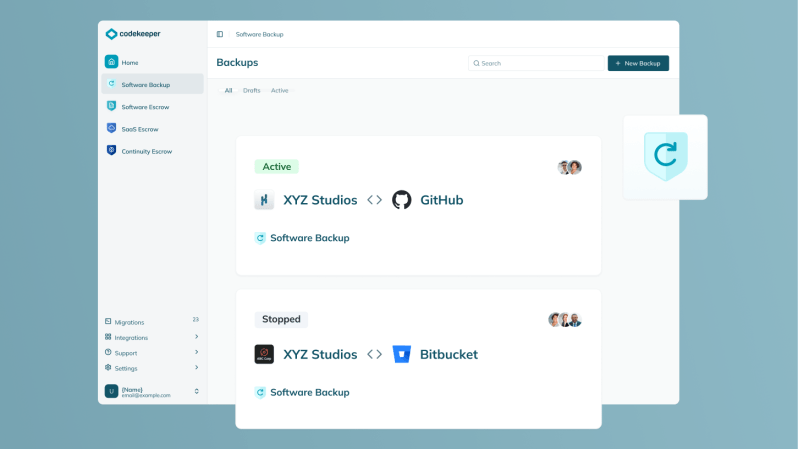 Codekeeper S Automated Escrow Integrations - Geometric Illustrations - Premium 4K Collection